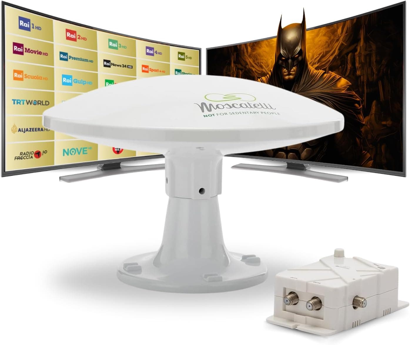 Antenna TV Camper: Ricezione 360° Omnidirezionale Outdoor