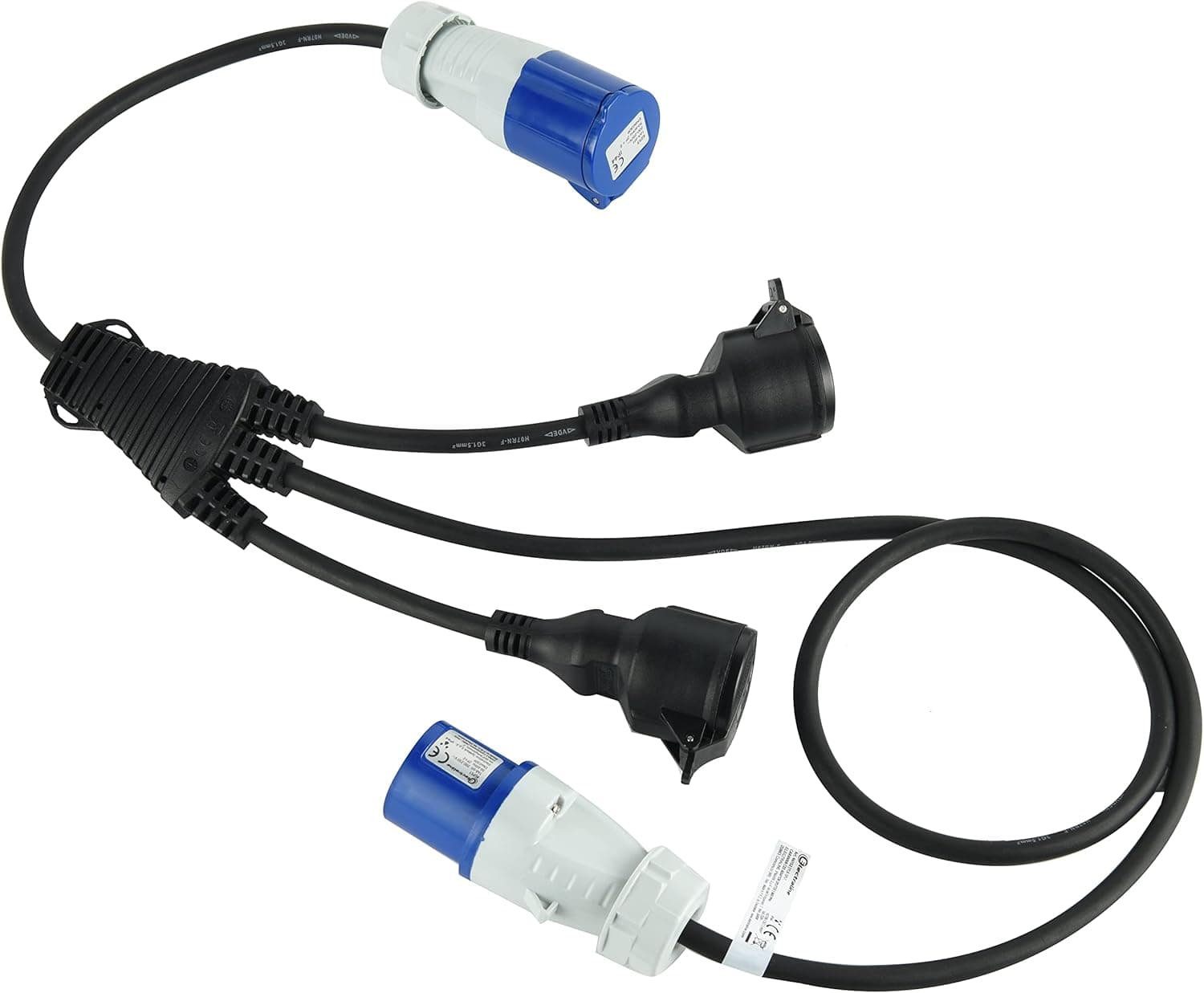 Prolunga Splitter Camper: 3 Prese per Energia Outdoor