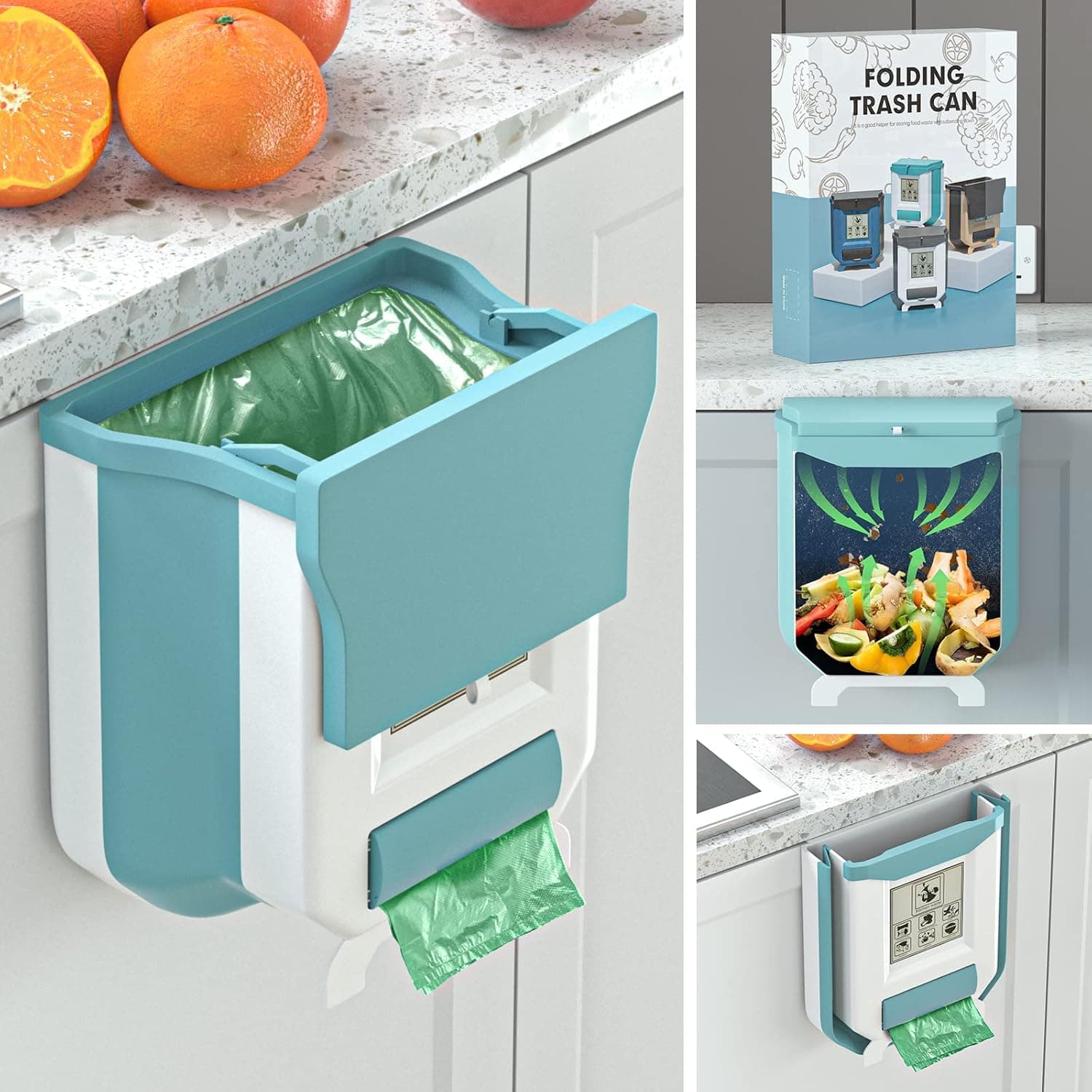 Pattumiera Pieghevole Camper: Spazio Zero Odori Outdoor