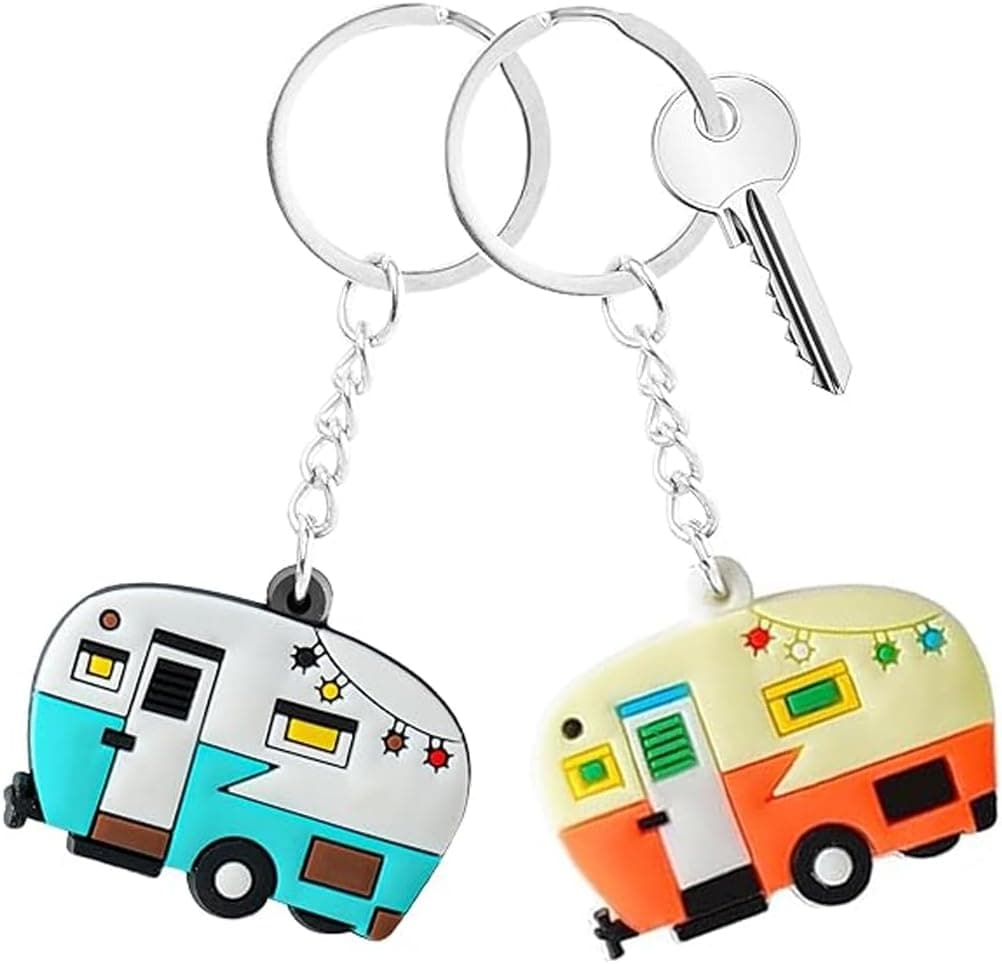 Portachiavi Camper Retrò: Personalizza il Tuo Viaggio