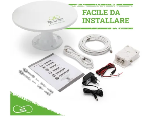 Antenna satellitare camper: la migliore DVB-T/T2