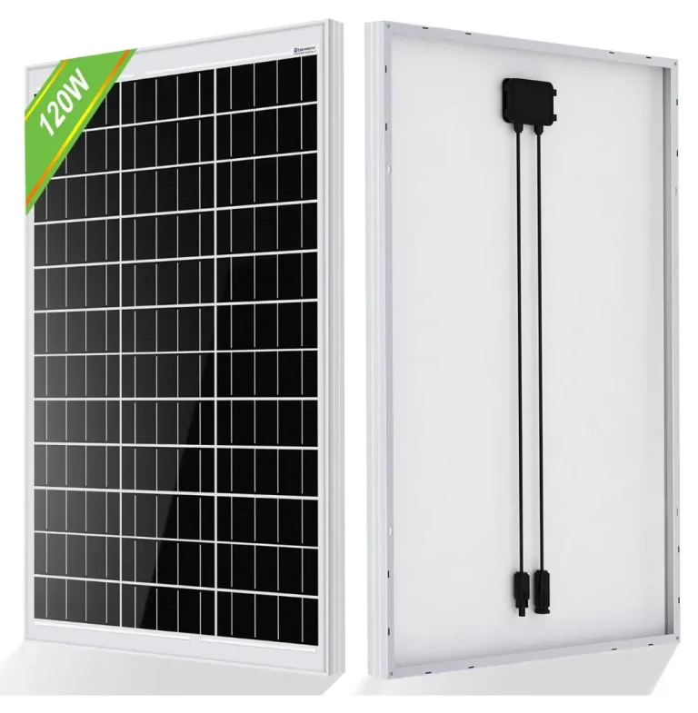 Pannello solare camper: ECO-WORTHY Monocristallino 120W 12V