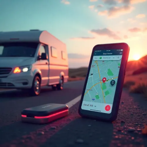 Tracker GPS per camper con monitoraggio in tempo Reale