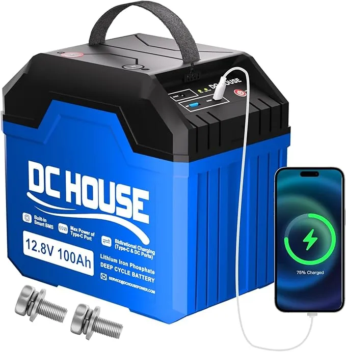 Potente Batteria al Litio Portatile DCHOUSE 12V 100Ah – Sconto Limitato su Amazon!